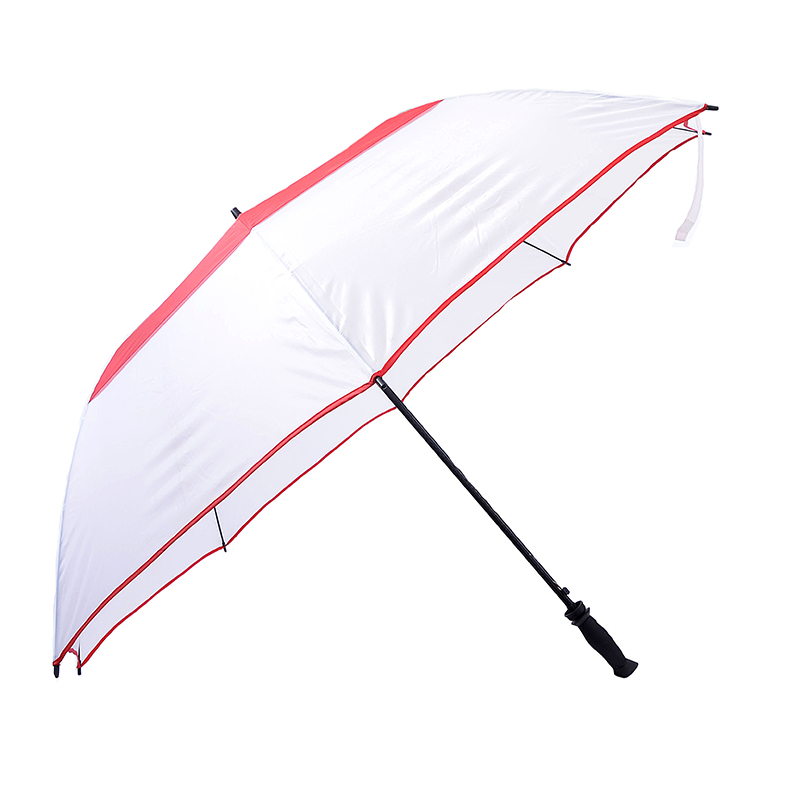 Parapluie Chine double couche TOP fournisseur 30inch 8ribs golf parapluie avec impression de logo
