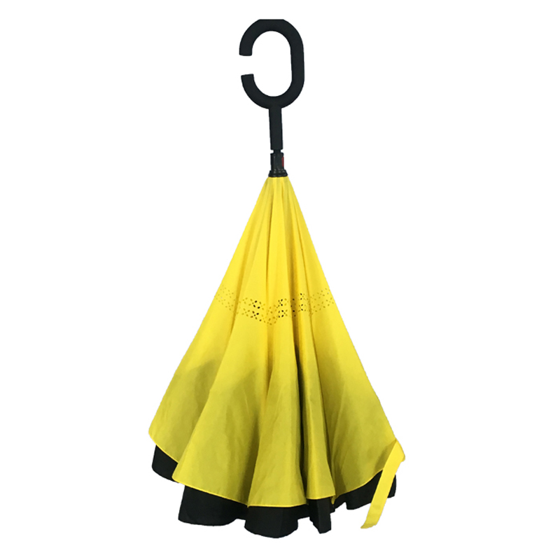 Nouveau mode parapluie inversé de voiture coupe-vent à l'envers