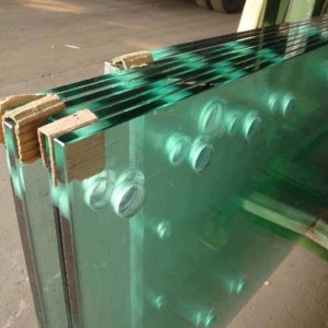 PANNEAU DE VERRE DE SÉCURITÉ DURCI COLLÉ ET DURCI