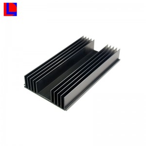 Dissipateur de chaleur en aluminium d'extrusion en aluminium de haute qualité / radiateur