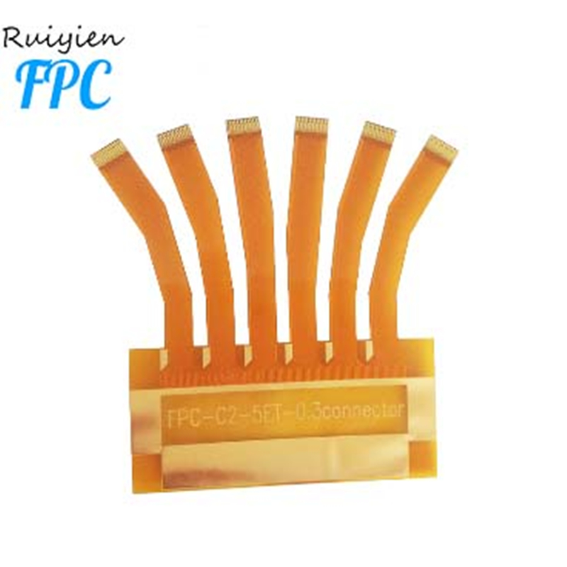 Carte imprimée flexible à double face flexible de module de caméra FPC de carte PCB FPC de Polyimide ODM d'OEM cem-3 électronique imprimé