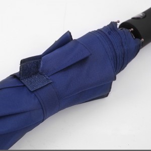 logo d'impression de haute qualité Parapluie pliant automatique à ouverture automatique près ouvert