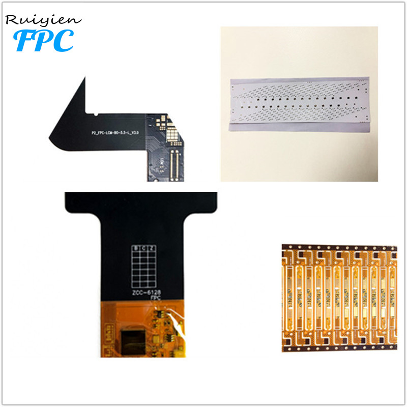 Carte électronique flexible multicouche de haute qualité de Ruiyien, fabricants de circuit flexible, carte de circuit imprimé flexible