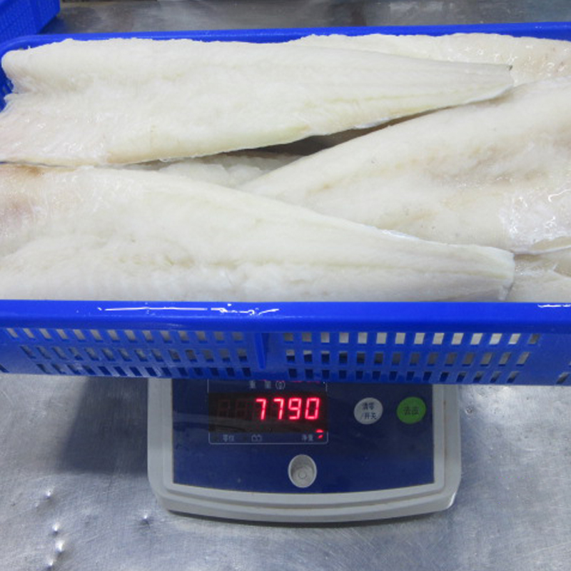 Filets de morue de l'Atlantique congelés salés