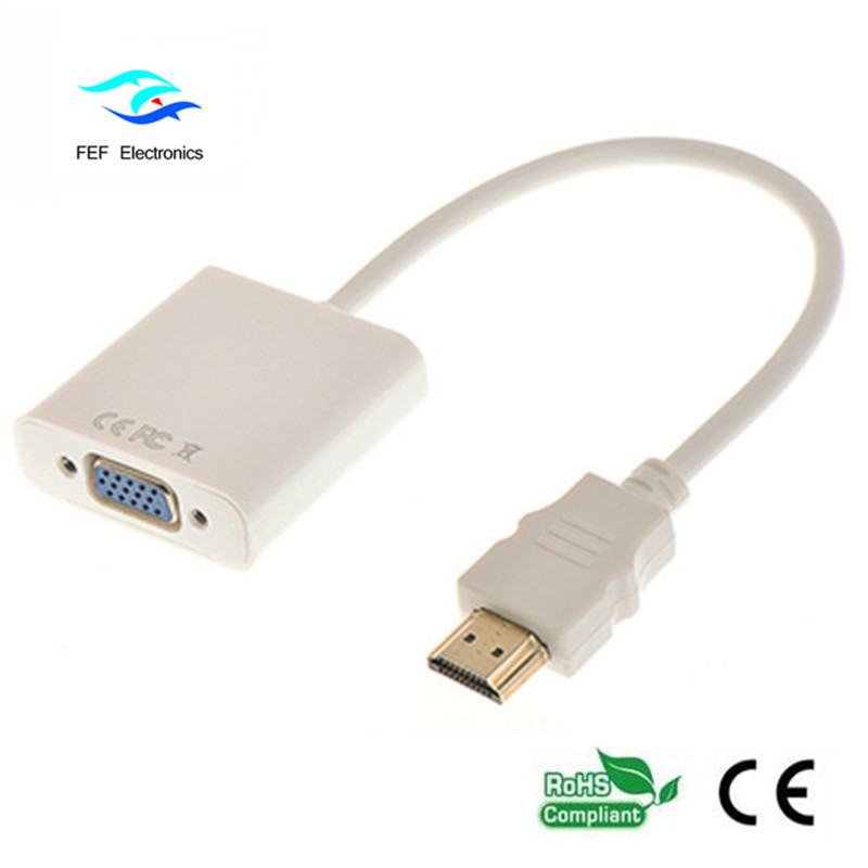 convertisseur hdmi mâle vers vga femelle Code: FEF-HIC-001