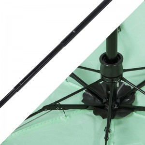 Cadre en métal plus petit 5 parapluie pluie pliant pour parapluie Parasol pour femmes