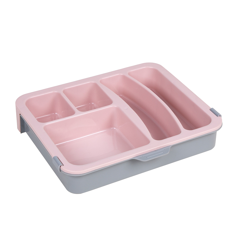 Plateaux extensibles d'organisateur de tiroir d'ustensile d'argenterie de cuisine en plastique