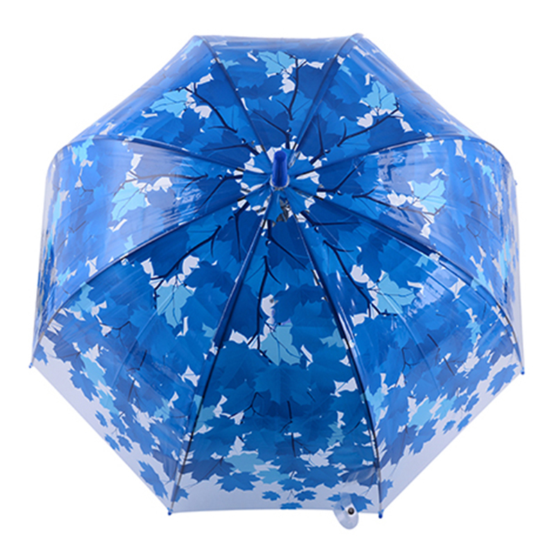 Effacer les enfants les mieux notés marché de gros en forme de dôme cadeaux POE matériel personnalisé parapluie pluie