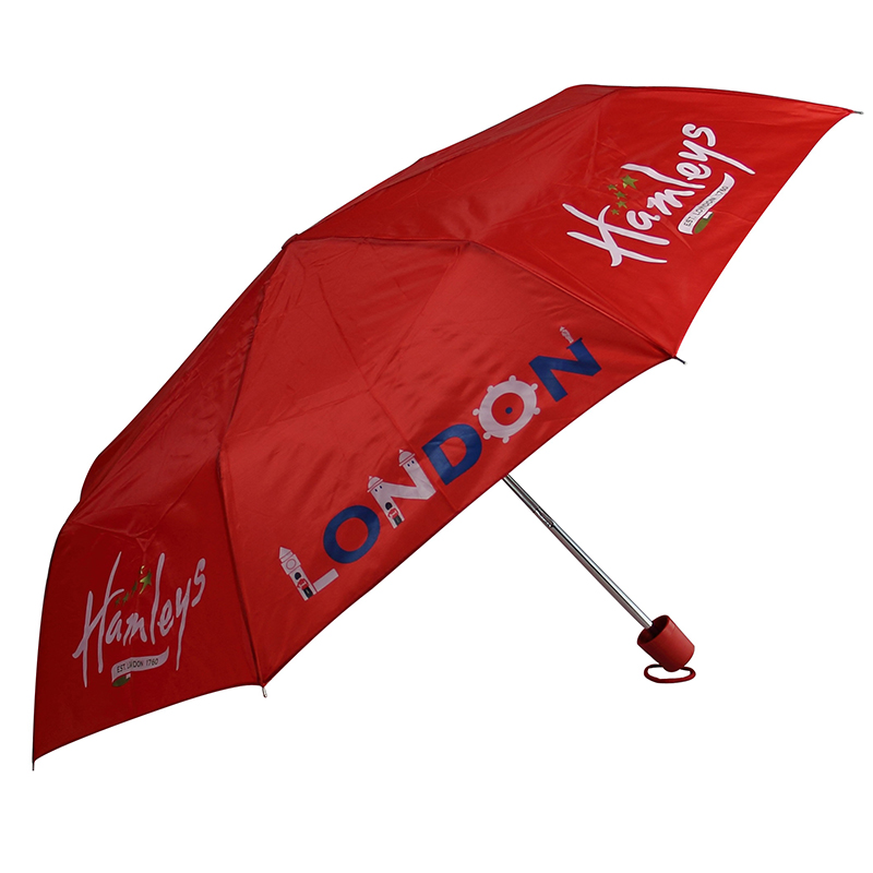 Parapluie personnalisé impression en gros publicité article promotion 3 fois parapluie