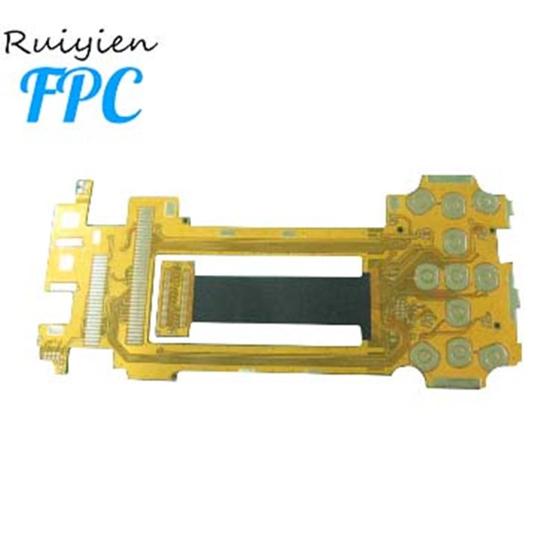 Chine shenzhen professionnel odm rohs ul personnalisé animal de compagnie Transparent flex flexible PCB fpc conseil 2 couches polyimide