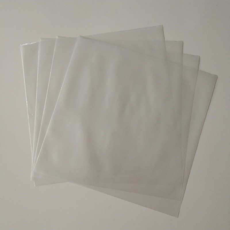 Couvre-pochettes extérieures de disque protecteur en vinyle plat 33 tours / pouce