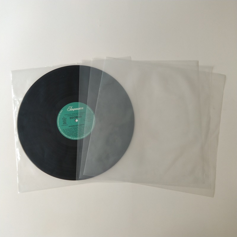 Doublure intérieure LP anti-statique et plate de 12 pouces
