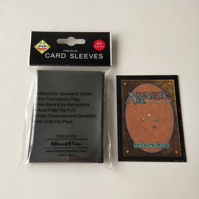 Pochette pour carte de jeu 66x91mm, taille standard, couleur MTG