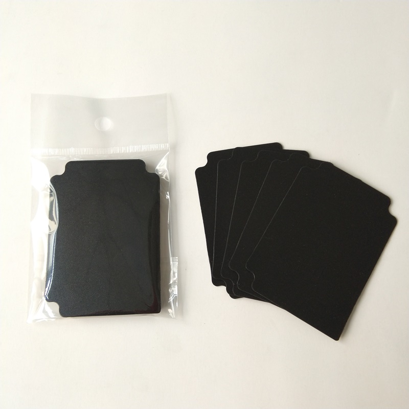 Séparateurs de cartes de jeu noirs pour étuis de pont