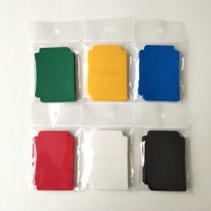 Séparateurs de cartes de jeu noirs pour étuis de pont
