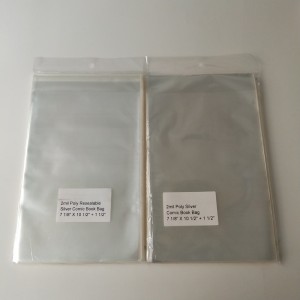 Bandes dessinées Crystal Clear, argentées