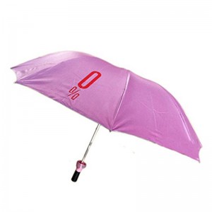 21inch pluie bouteille de bière pliable manuel bouteille ouverte 3 parapluie pliant