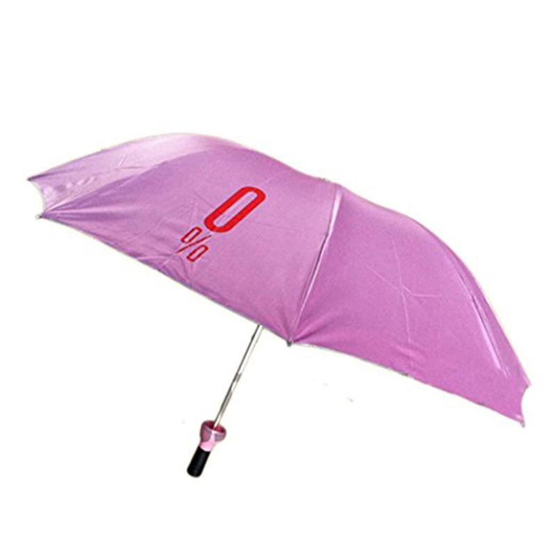 21inch pluie bouteille de bière pliable manuel bouteille ouverte 3 parapluie pliant