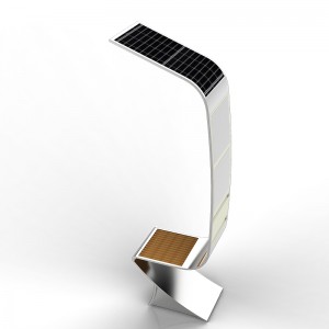 Banc solaire intelligent d'éclairage de la publicité LED