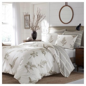 Ensemble de housse de couette en polyester lavable imprimé