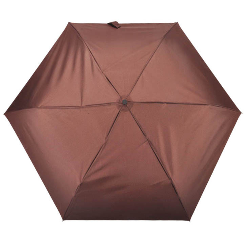 Parapluie de voyage léger de 19 pouces, facile à transporter, mini-parapluie à 3 plis