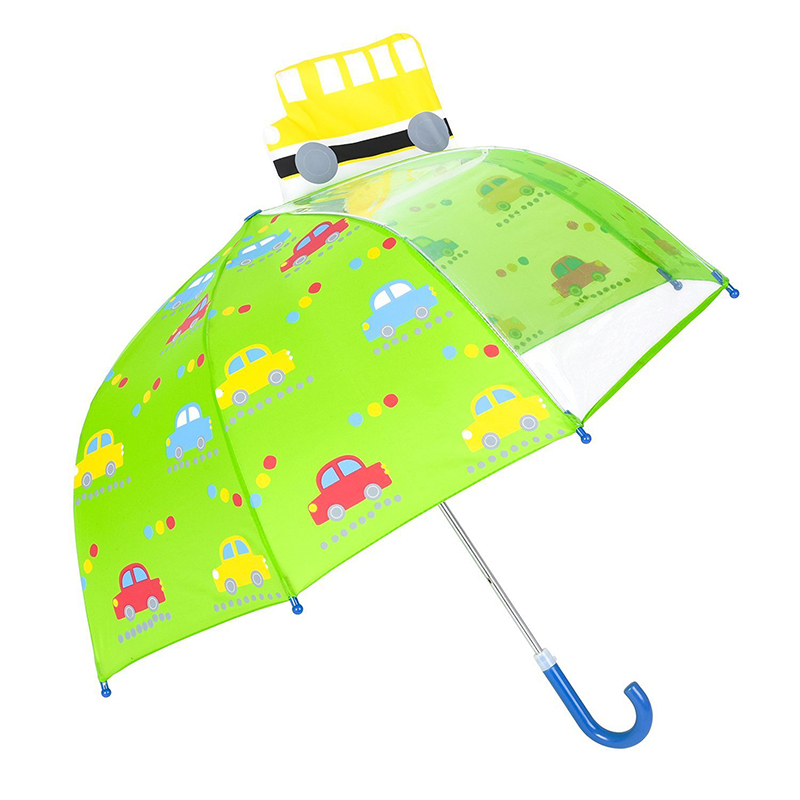 Cadre de protection en fibre de verre blanc bon marché pour enfants avec 1 parapluie compact 1 panneau POE pluie enfants