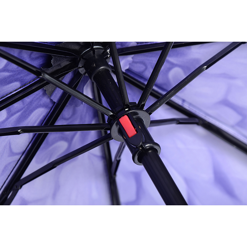 Parapluie de voyage pliable soleil UV moins cher personnalisé parapluie 3 fois