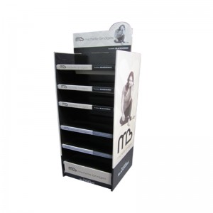 Affichage de carton de promotion pour la carte de voeux de livre, marchandise d'affichage de présentoir au détail, affichage de bruit