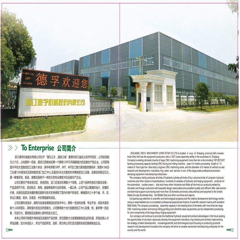 Zhejiang Defu Machines Joint-stock Co., LTD