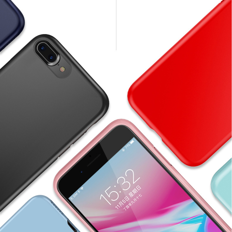 Coque iphone en silicone vente chaude pour iphone XS