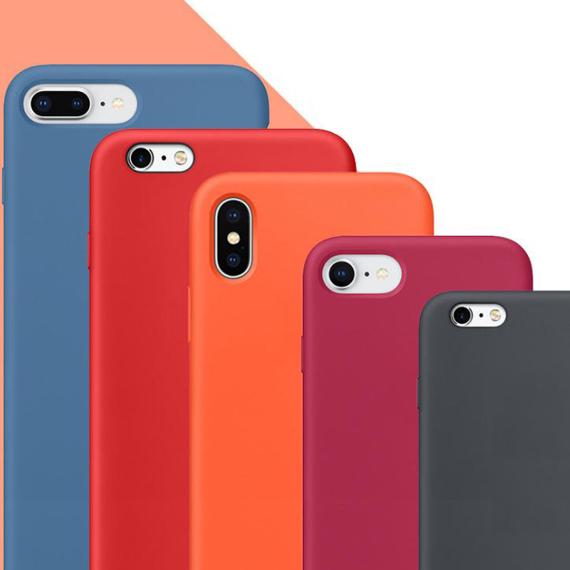 étui en silicone de haute qualité pour iphone xs, xr, max