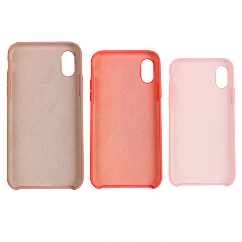 étui en silicone de haute qualité pour iphone xs, xr, max