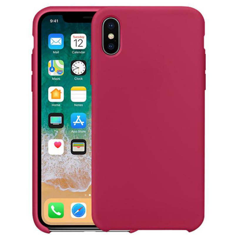 2019 nouvelle arrivée Etui en silicone liquide pour iphone Xr XS MAX Etui en silicone d'origine avec logo