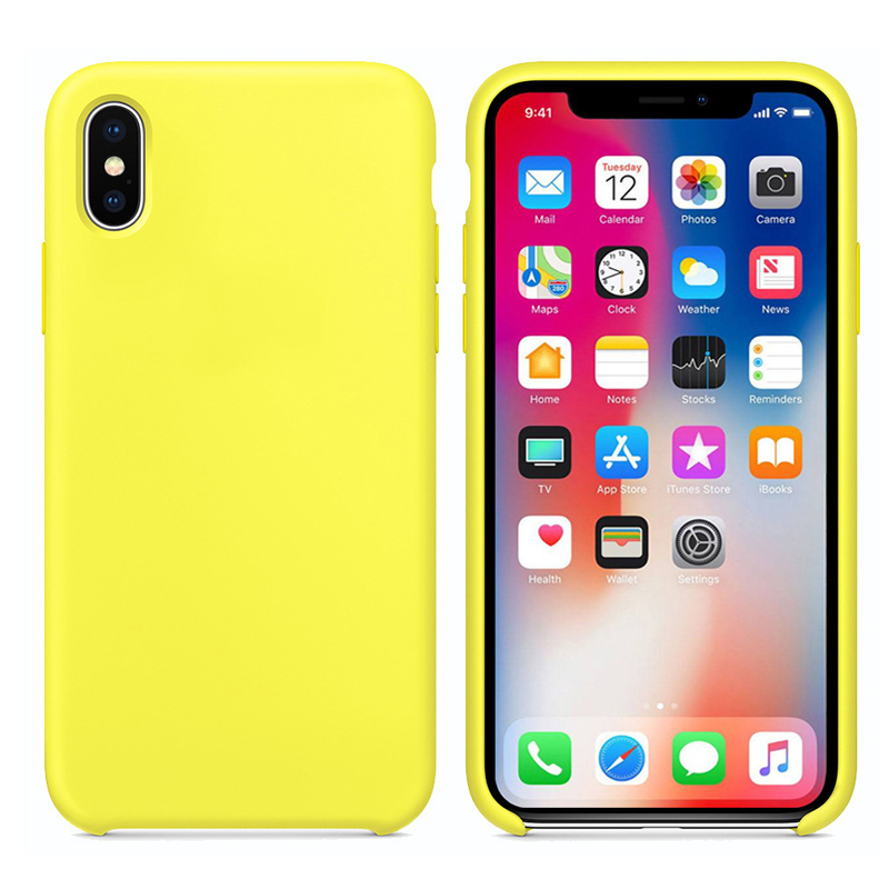 Coque en silicone véritable liquide de qualité supérieure 1: 1 pour iPhone 6 7 8, échantillon disponible