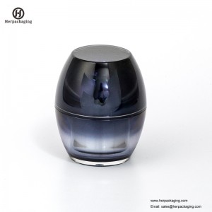 HXL232 Bocal cosmétique vide vide à double paroi, récipient à skincare