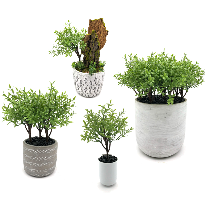 Artificielle réaliste succulente arbre vert plante tropical décor à la maison jardin