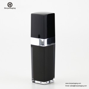 HXL314 vide acrylique crème sans air et bouteille de lotion emballage cosmétique contenant de soins de la peau