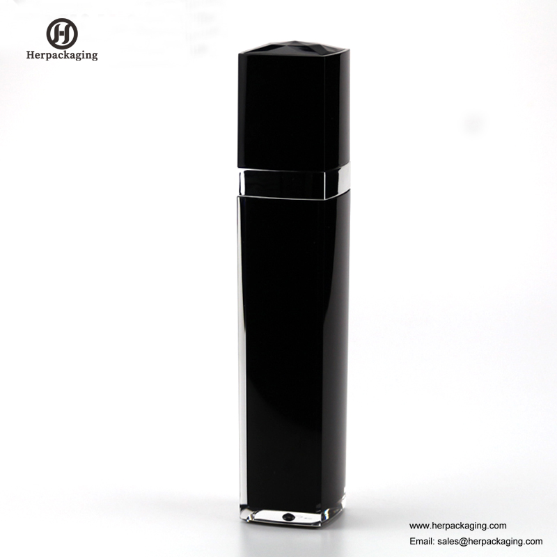 HXL314A vide acrylique crème sans air et bouteille de lotion emballage cosmétique contenant de soins de la peau