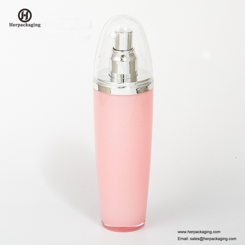 HXL315 vide acrylique crème sans air et bouteille de lotion emballage cosmétique contenant de soins de la peau