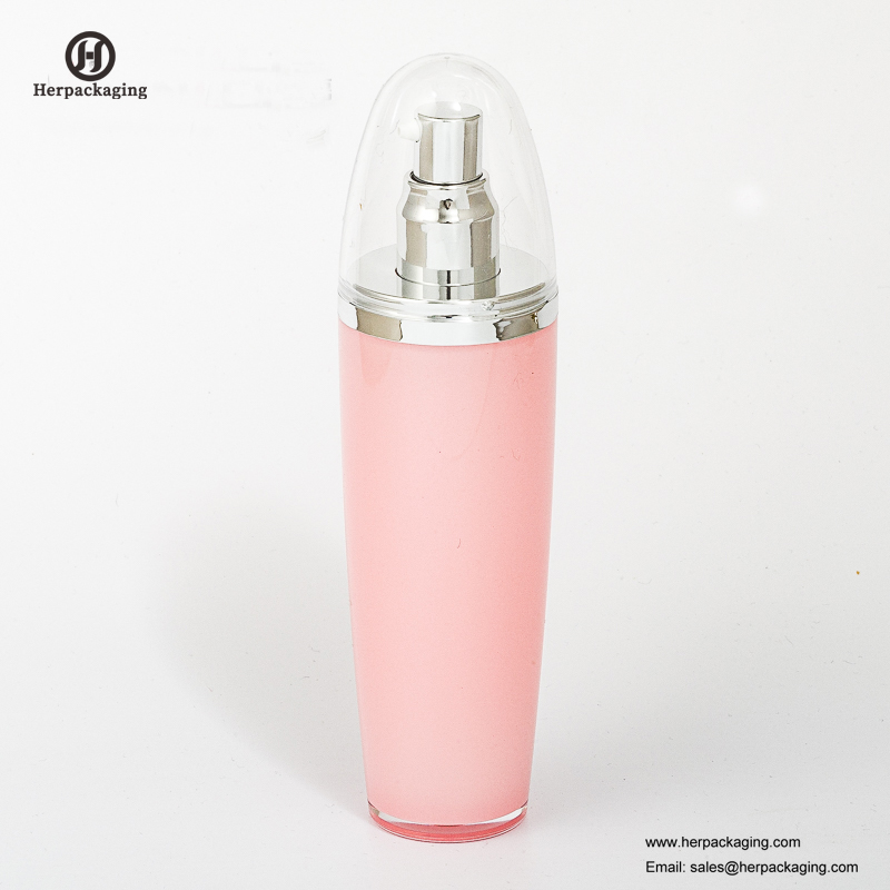 HXL315 vide acrylique crème sans air et bouteille de lotion emballage cosmétique contenant de soins de la peau