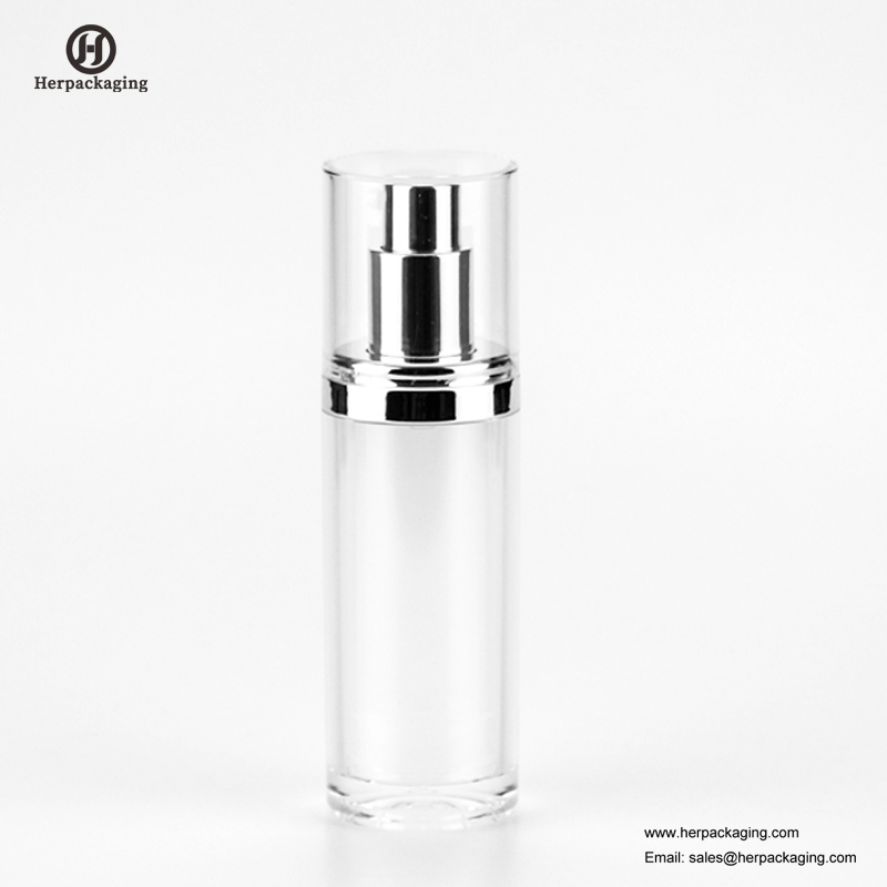 HXL412 vide crème acrylique sans air et bouteille de lotion emballage cosmétique contenant de soins de la peau