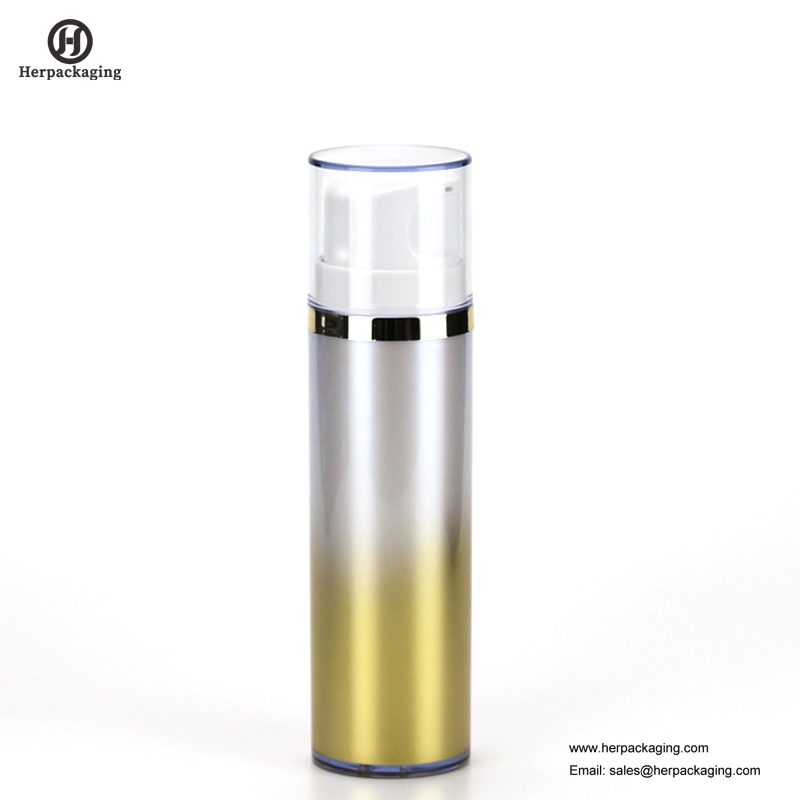 HXL415A vide crème acrylique sans air et bouteille de lotion emballage cosmétique contenant de soins de la peau