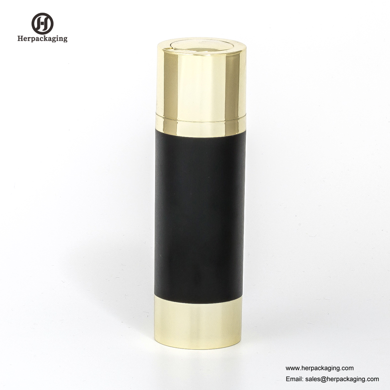 HXL416A vide acrylique crème sans air et bouteille de lotion emballage cosmétique contenant de soins de la peau