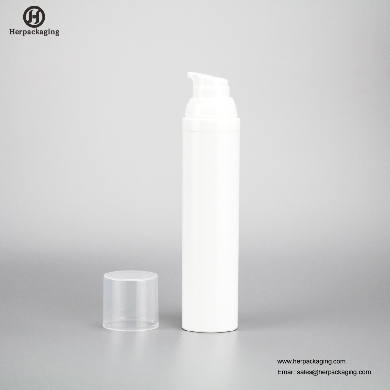 HXL424 vide acrylique crème sans air et bouteille de lotion emballage cosmétique contenant de soins de la peau