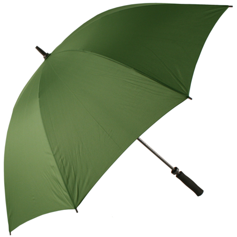 Fonction ouverte manuelle 30inch impression personnalisée parapluie de golf de cadre de fibre de verre