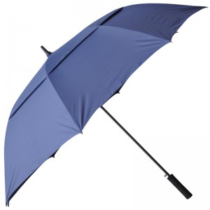 Parapluie ouvert automatique avec parapluie de golf double couche à impression personnalisée