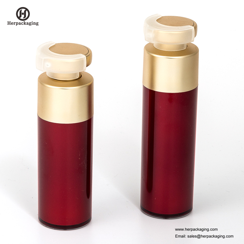 HXL3210 vide acrylique crème sans air et bouteille de lotion emballage cosmétique contenant de soins de la peau