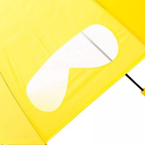 19 pouces forme de dôme conception personnalisée enfants parapluie fenêtre droite