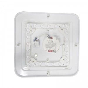 Détection carrée de la lumière du jour à intensité variable automatique au bout de 3 ans garantis avec capteur à micro-ondes