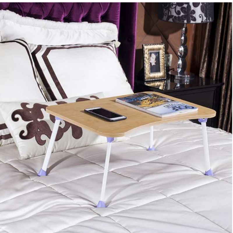 Table pliante sur lit d'ordinateur